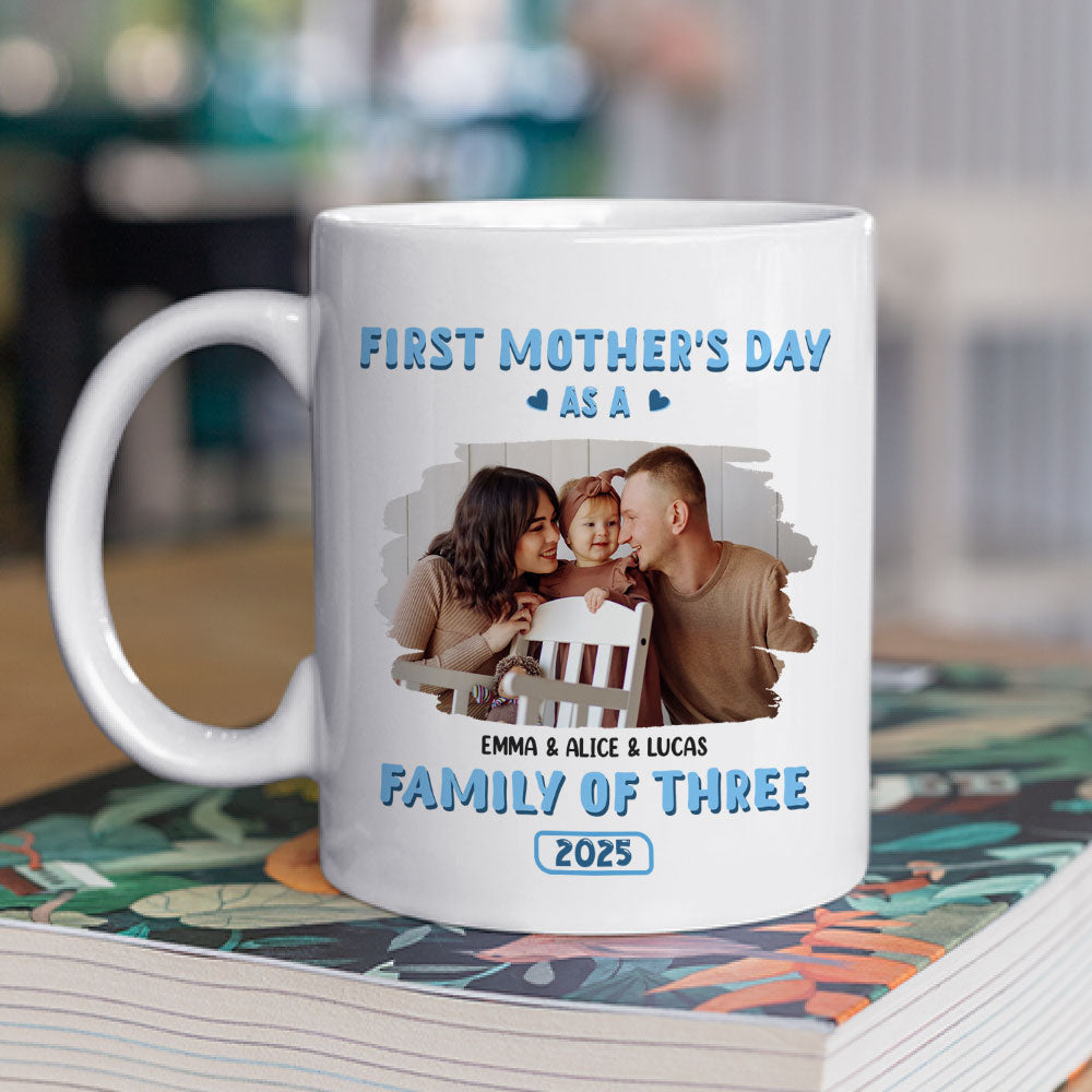 First Mother Day Photo - Personalized Custom Coffee Mug
