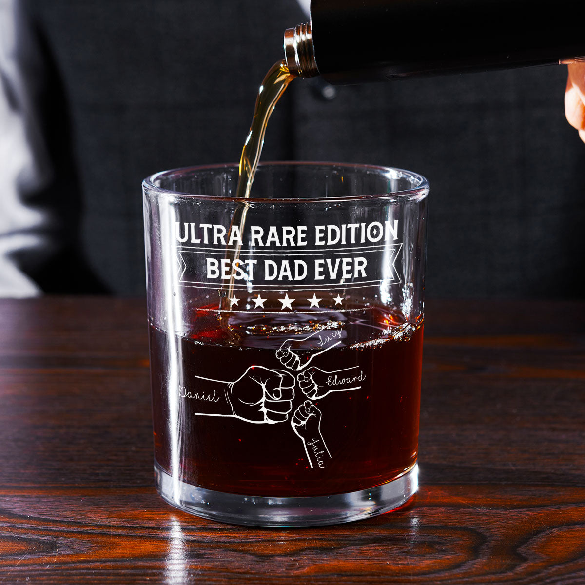 Ultra Rare Edition - Personalized Custom Whiskey Glass