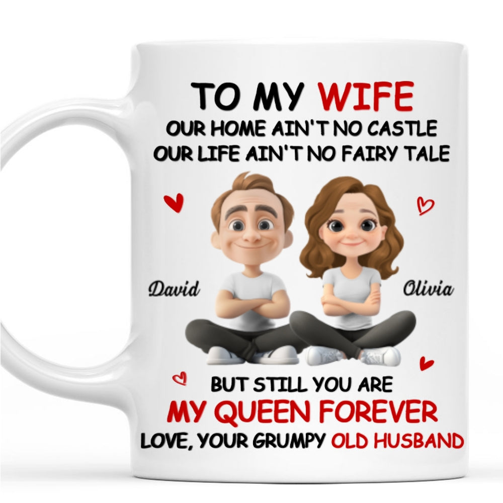 My Queen - Personalized Custom Coffee Mug