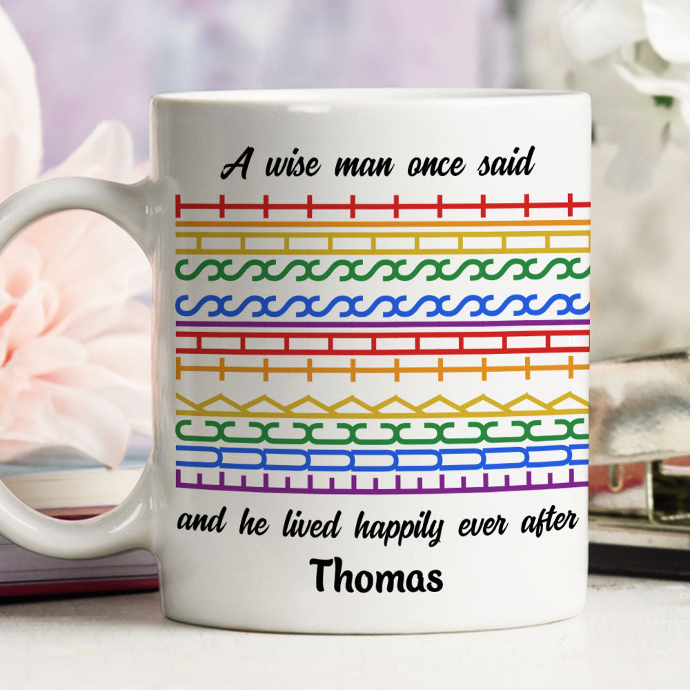 Peace Out Crap Stays Behind - Personalized Custom Coffee Mug