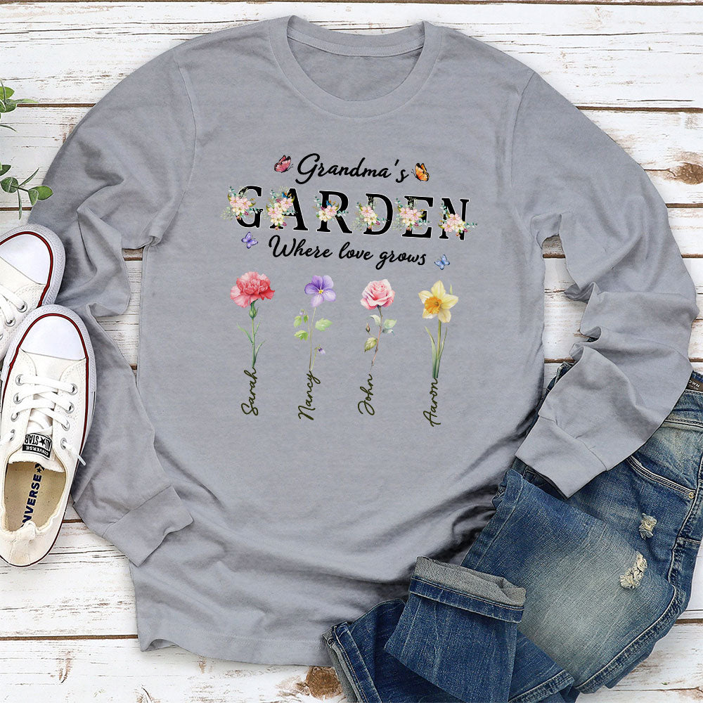 Grandma Garden - Personalized Custom Shirt