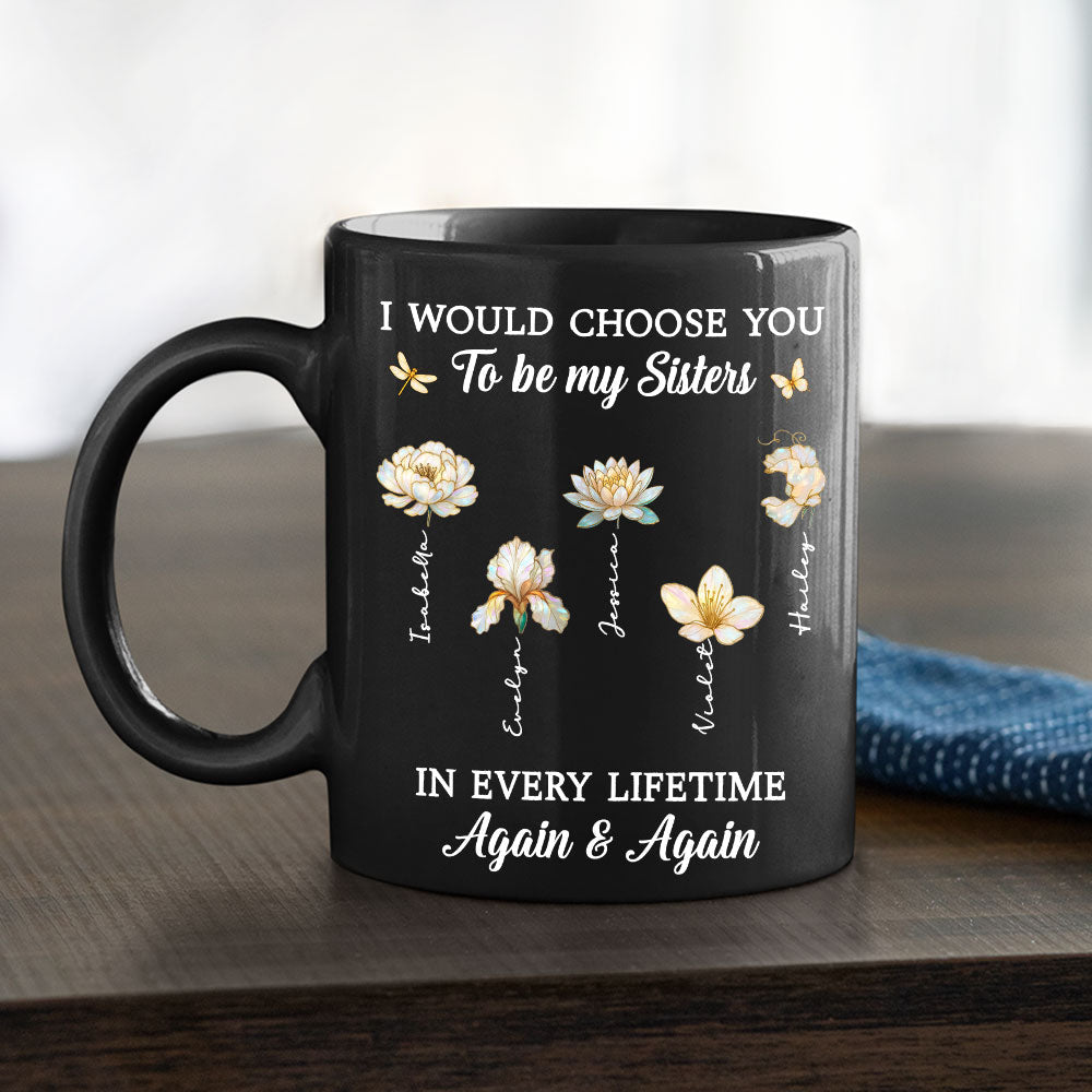 Joyful Sister Moments - Personalized Custom Coffee Mug