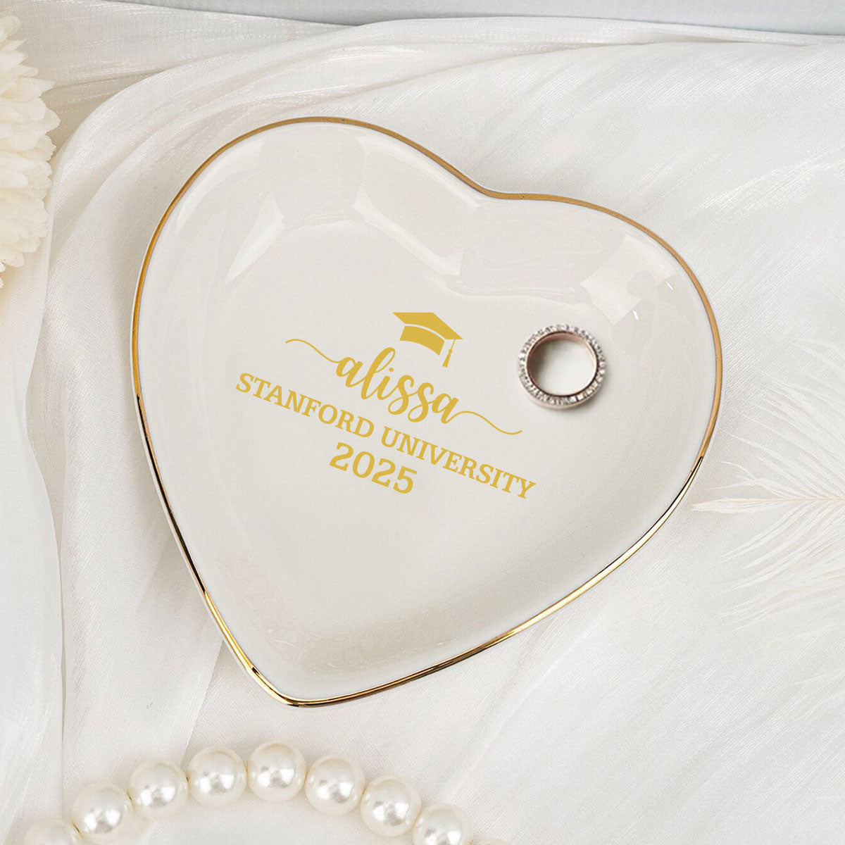 A New Beginning - Personalized Custom Jewelry Dish
