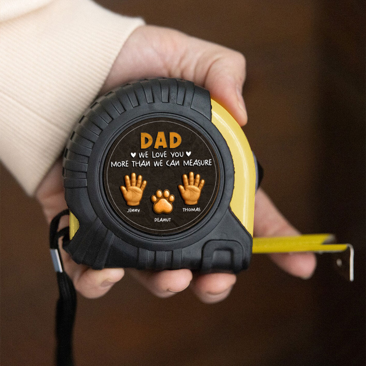 More Than We Can Measure - Personalized Custom Tape Measure