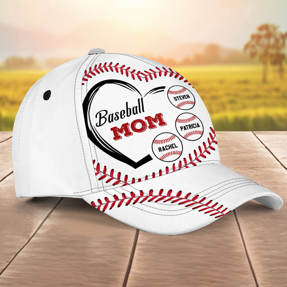 Baseball Mom - Personalized Custom Classic Cap