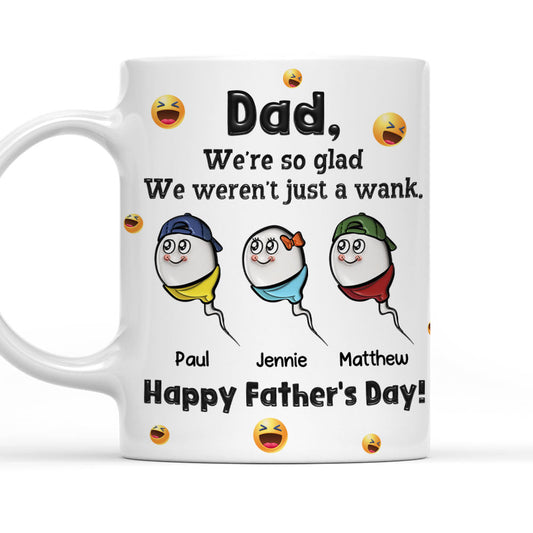 We Are So Glad - Personalized Custom 3D Effect Coffee Mug