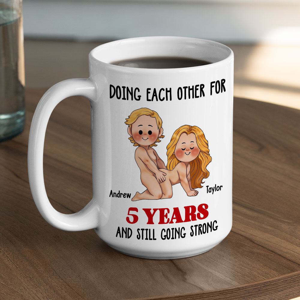Doing Each Other - Personalized Custom Coffee Mug