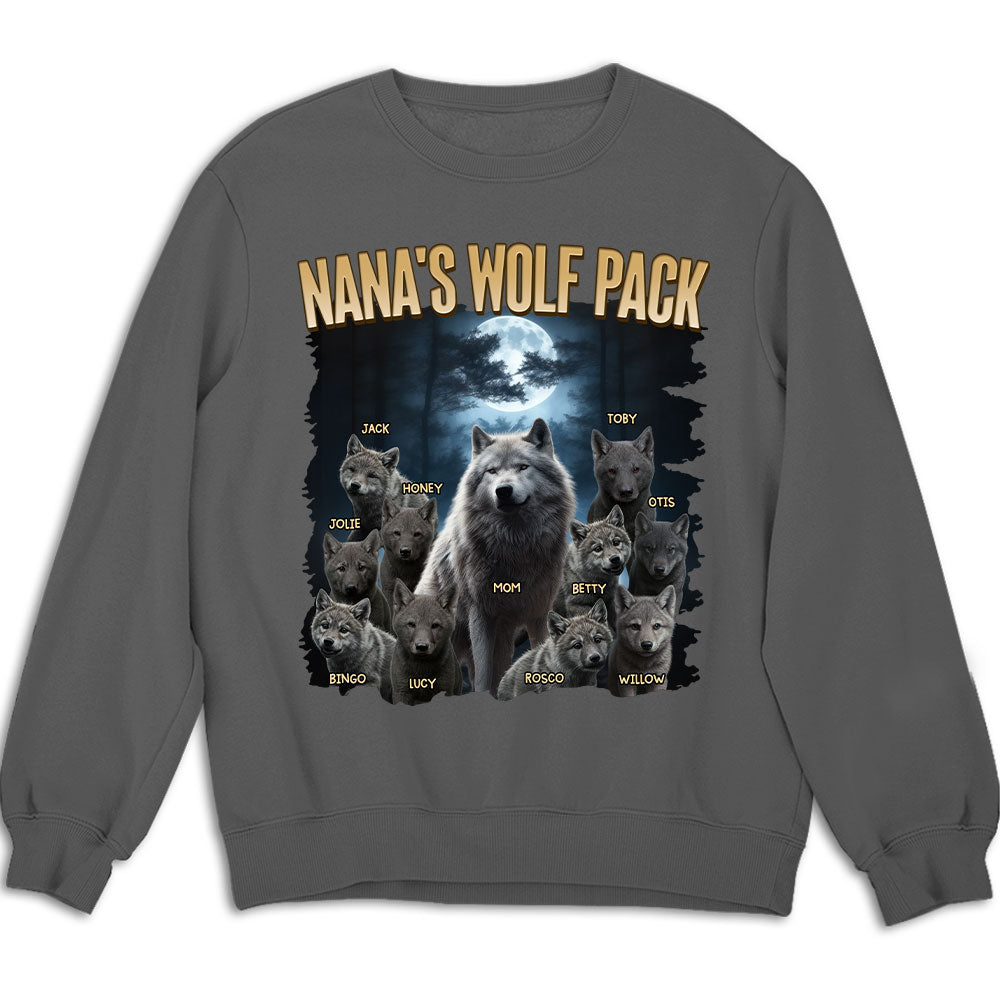 Mama Wolf Pack - Personalized Custom Shirt