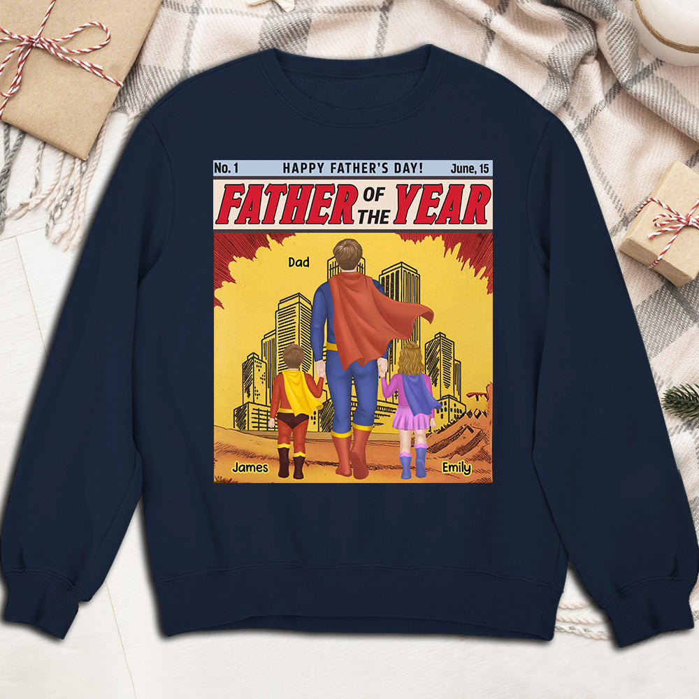  Best Dad In The Universe- Personalized Custom Shirt