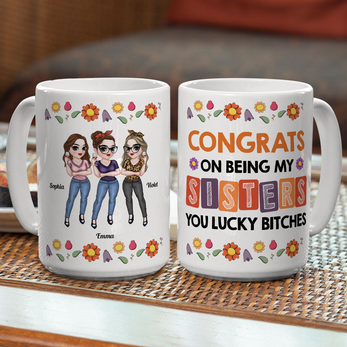 Forever My Bestie - Personalized Custom Coffee Mug