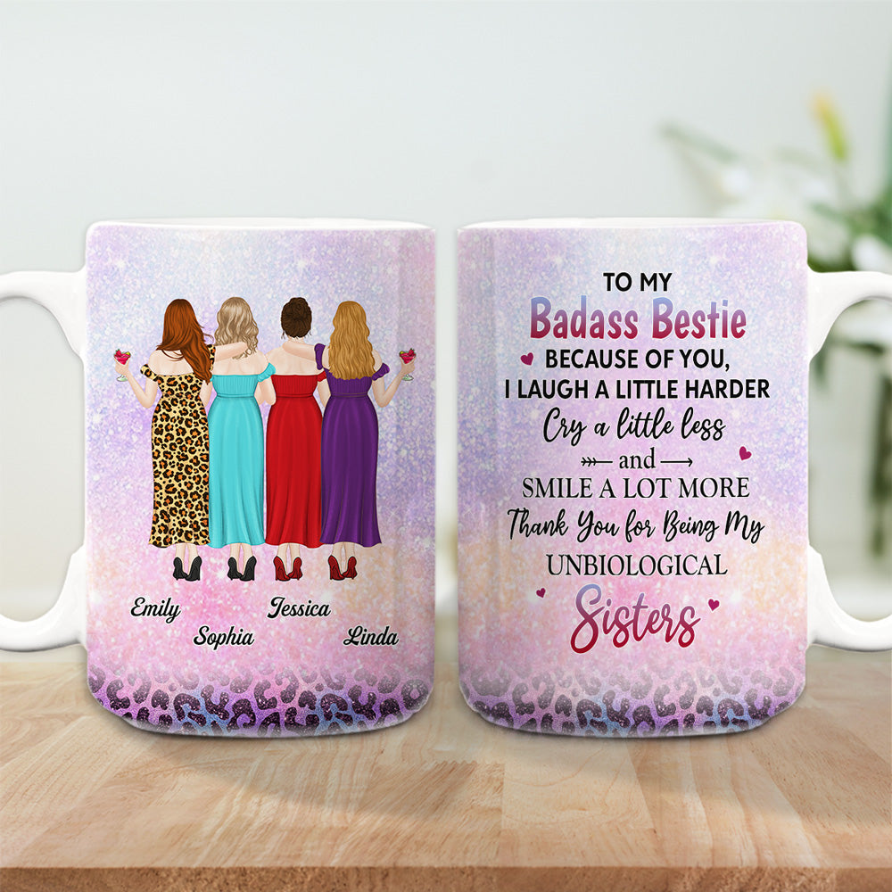 My Unbiological Sister - Personalized Custom Coffee Mug