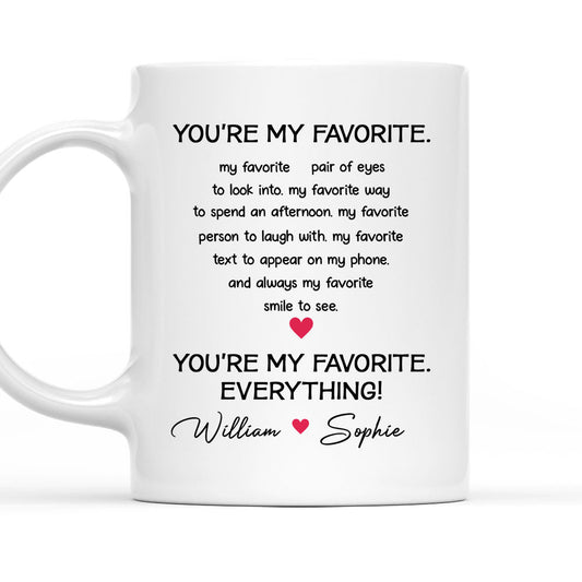 My Everything - Personalized Custom Coffee Mug