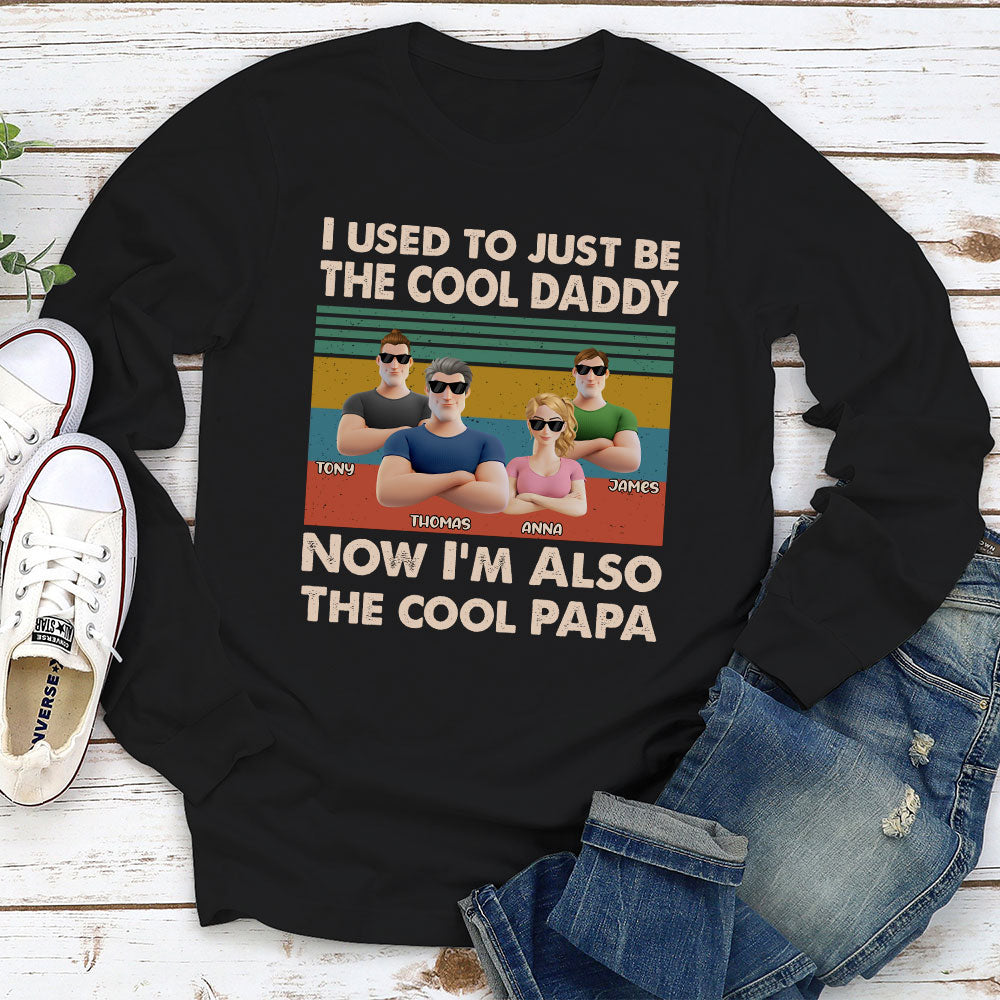 From Dad To Grandpa With Love - Personalized Custom Shirt
