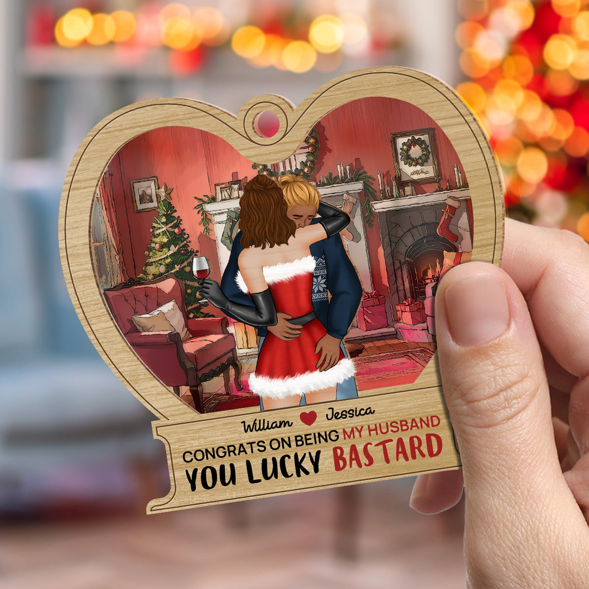 You're The Best Thing - Personalized Custom Suncatcher Ornament