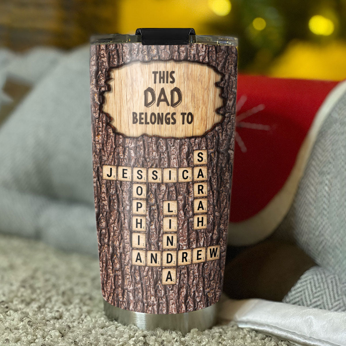 Lovely Grandkids - Personalized Custom Tumbler