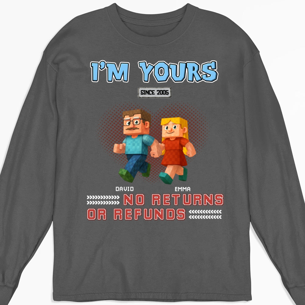 I Am Yours - Personalized Custom Shirt