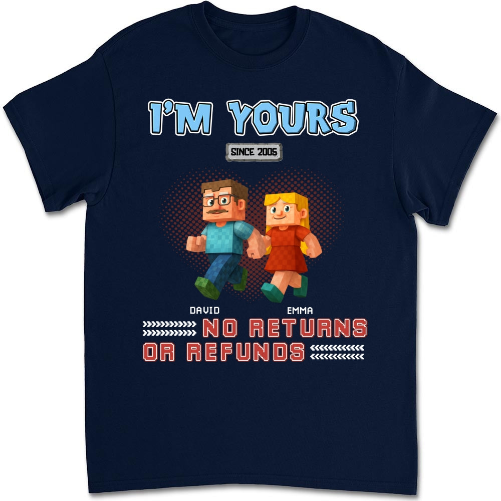 I Am Yours - Personalized Custom Shirt