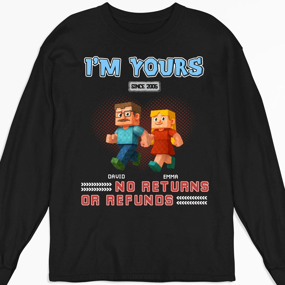 I Am Yours - Personalized Custom Shirt