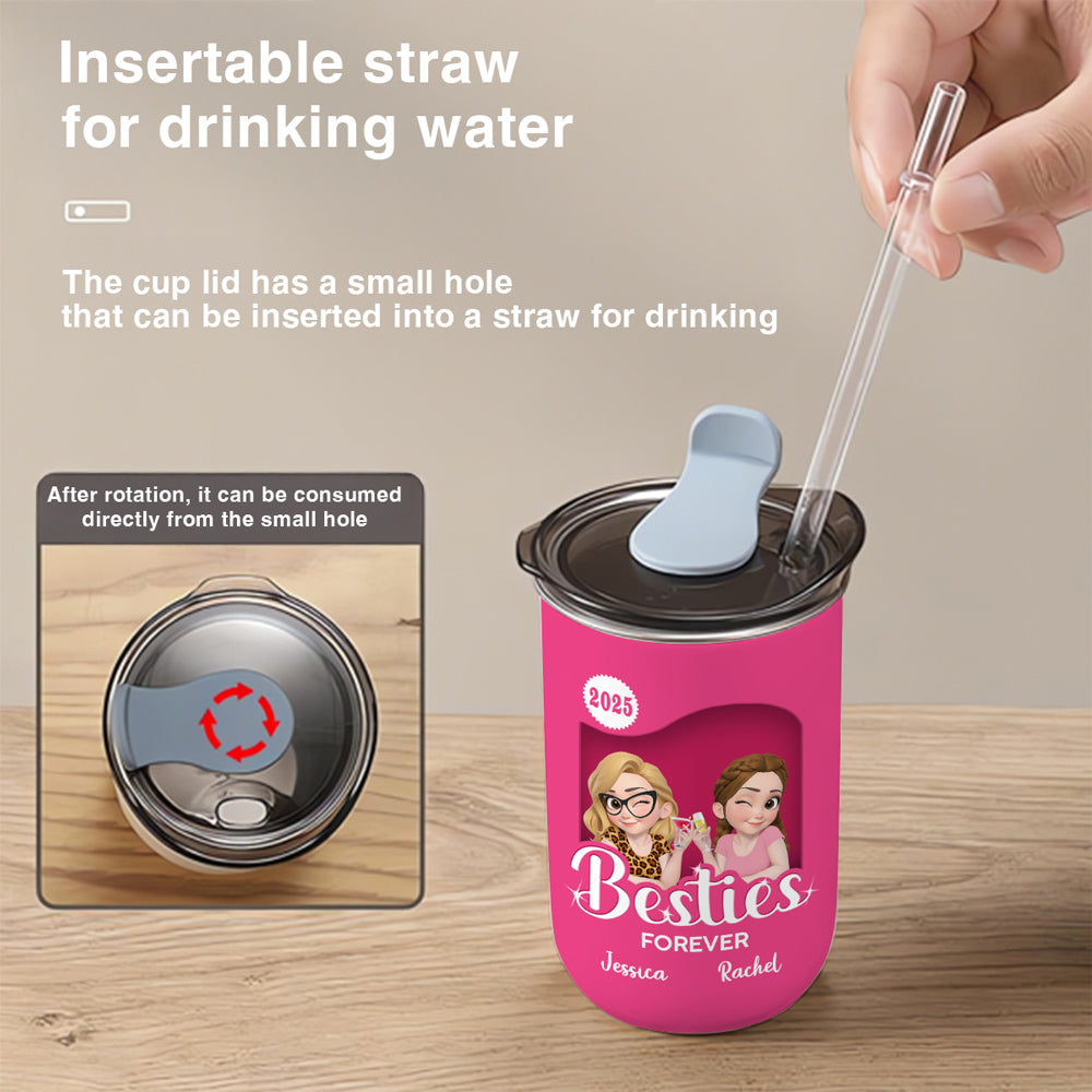 Besties Forever - Personalized Custom 10oz Tumbler