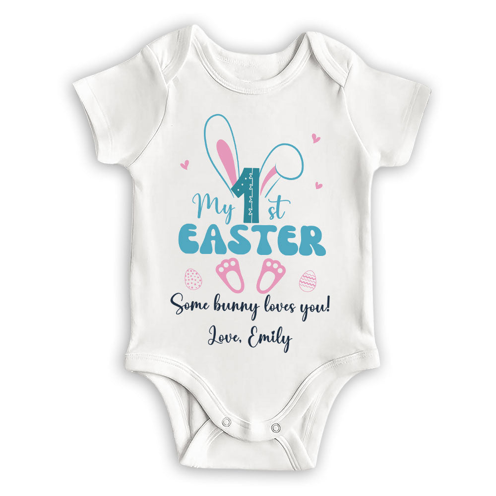 Bunny Wonderland - Personalized Custom Baby Onesie
