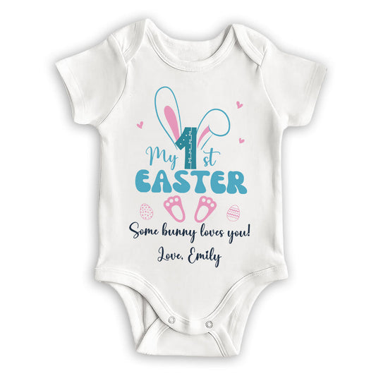 Bunny Wonderland - Personalized Custom Baby Onesie