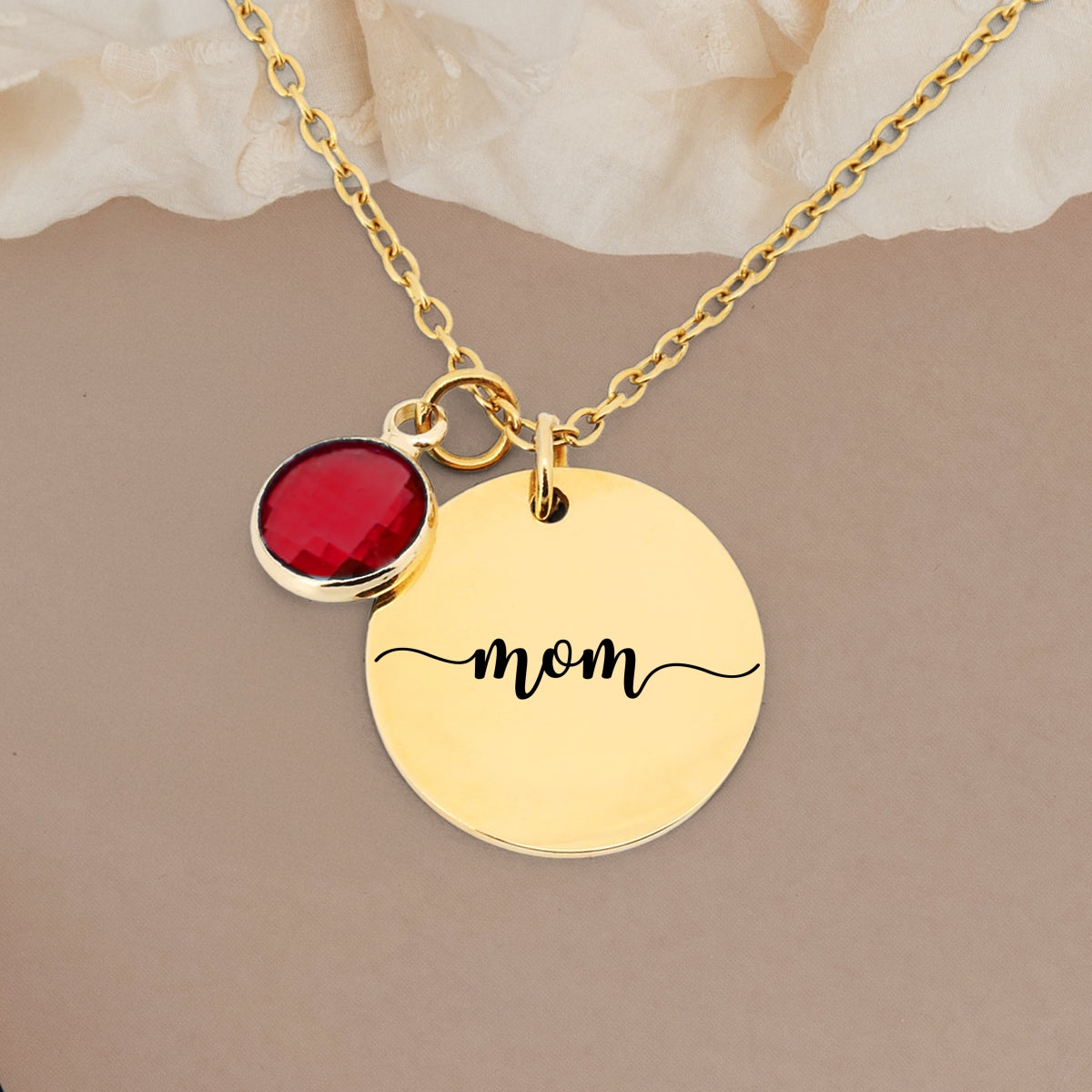 Crafting Unique Identities - Personalized Custom Birthstone Necklace