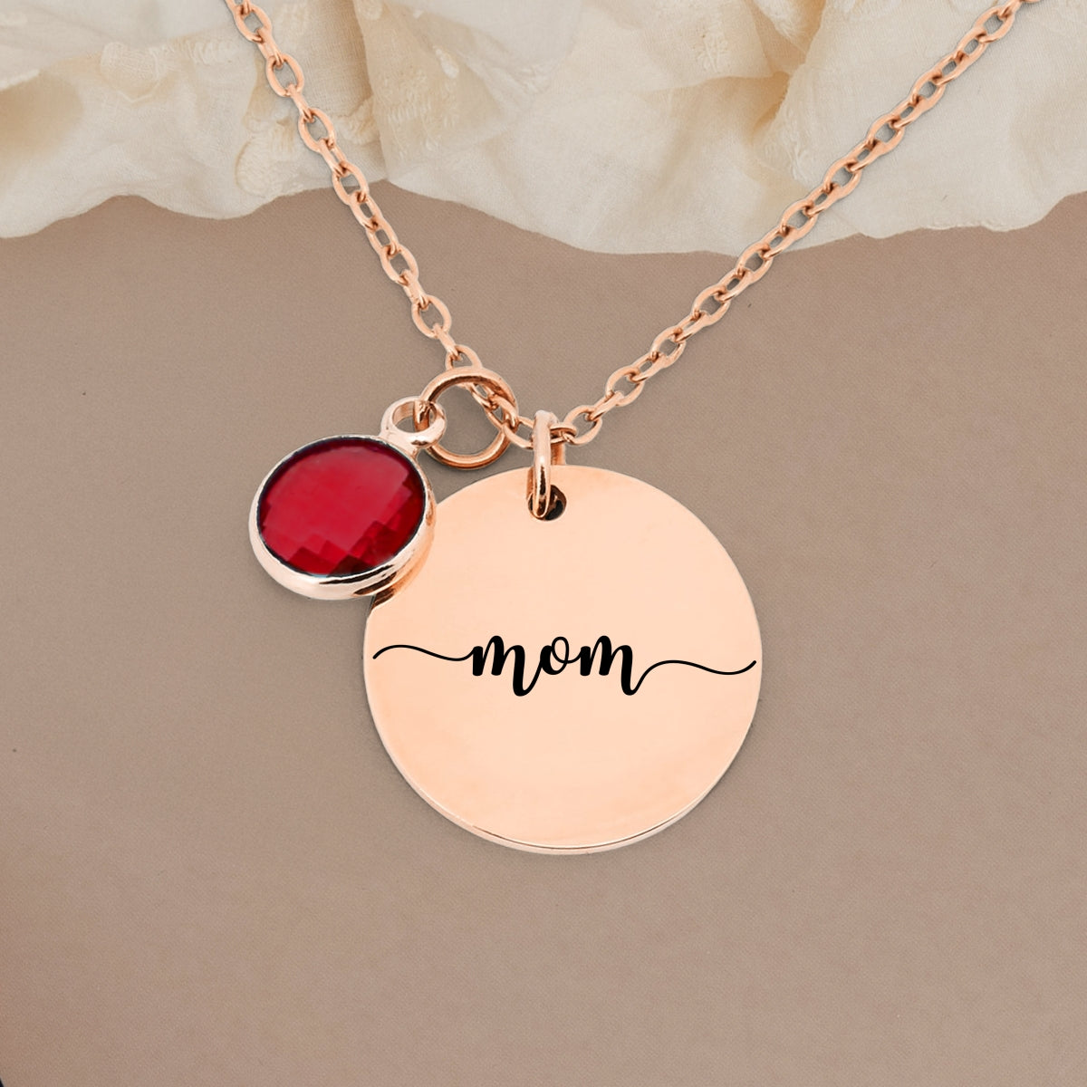 Crafting Unique Identities - Personalized Custom Birthstone Necklace