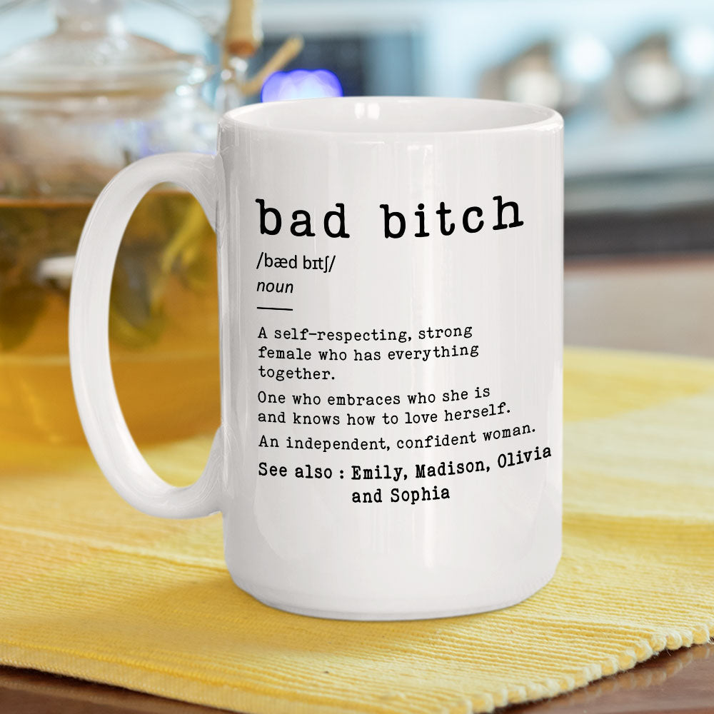 Confident Queen - Personalized Custom Coffee Mug