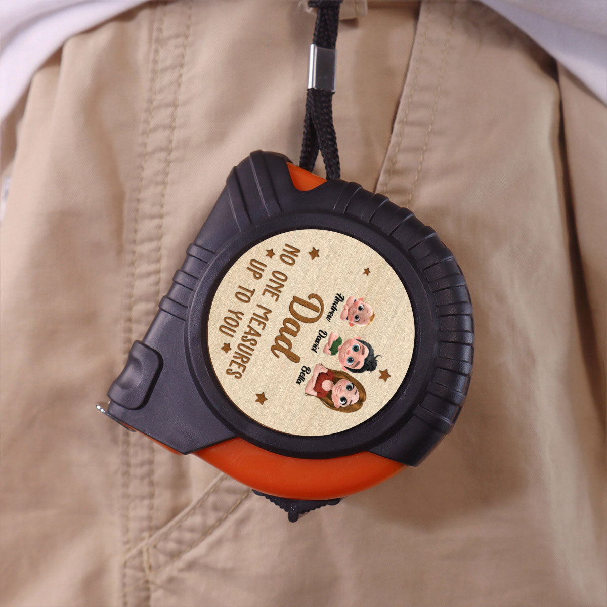 No One Measures Up To You Version 2 - Personalized Custom Tape Measure