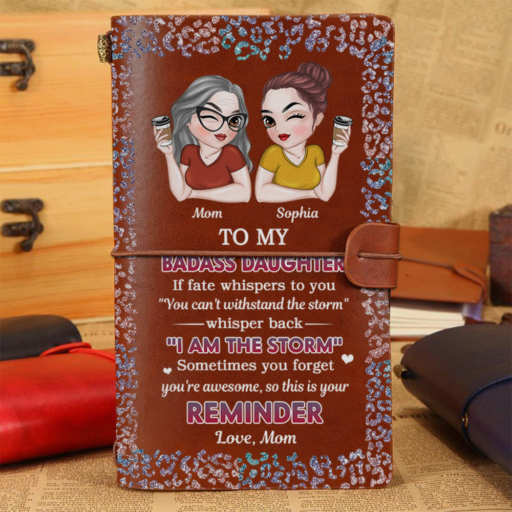 My Brave Granddaughter - Personalized Custom Vintage Journal