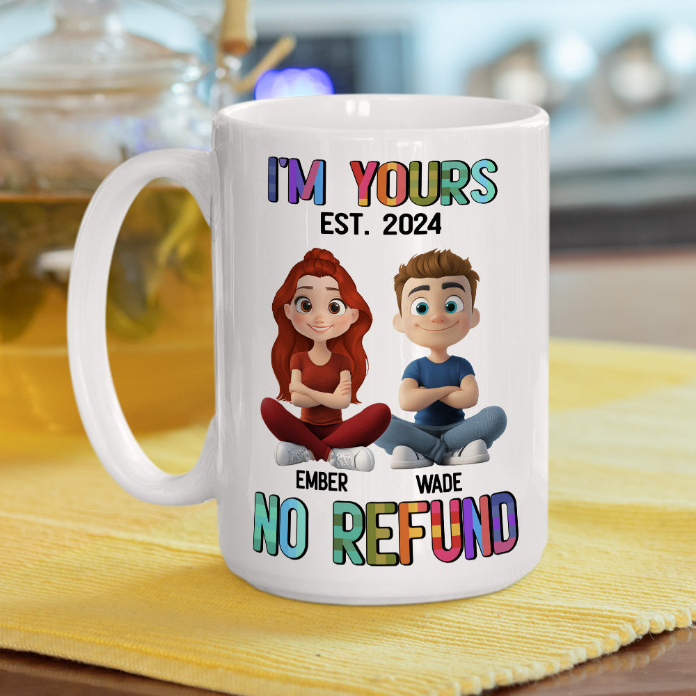 Fire Girl - Personalized Custom Coffee Mug