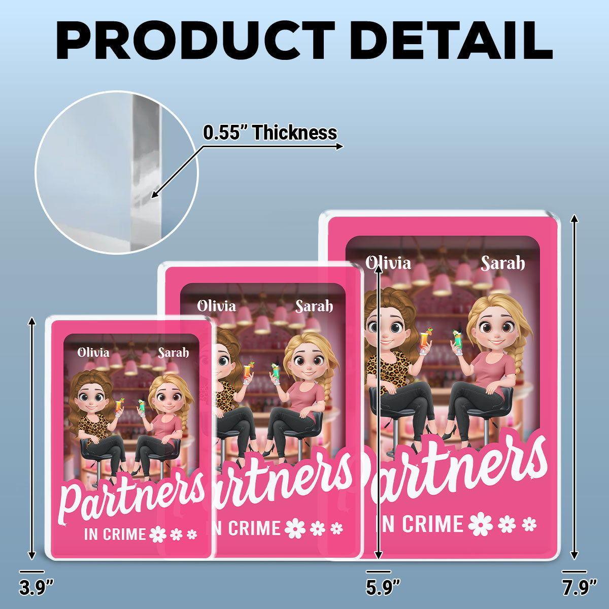 In My World - Personalized Custom Acrylic Plaque