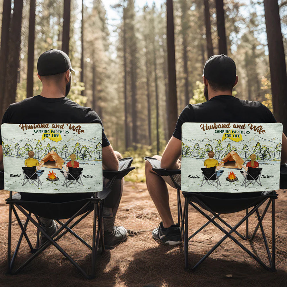 Camping For Life - Personalized Custom Camping Chair Cover