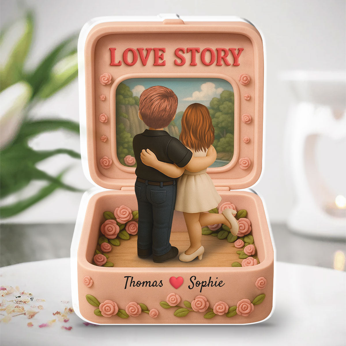 Love Story - Personalized Custom Acrylic Plaque