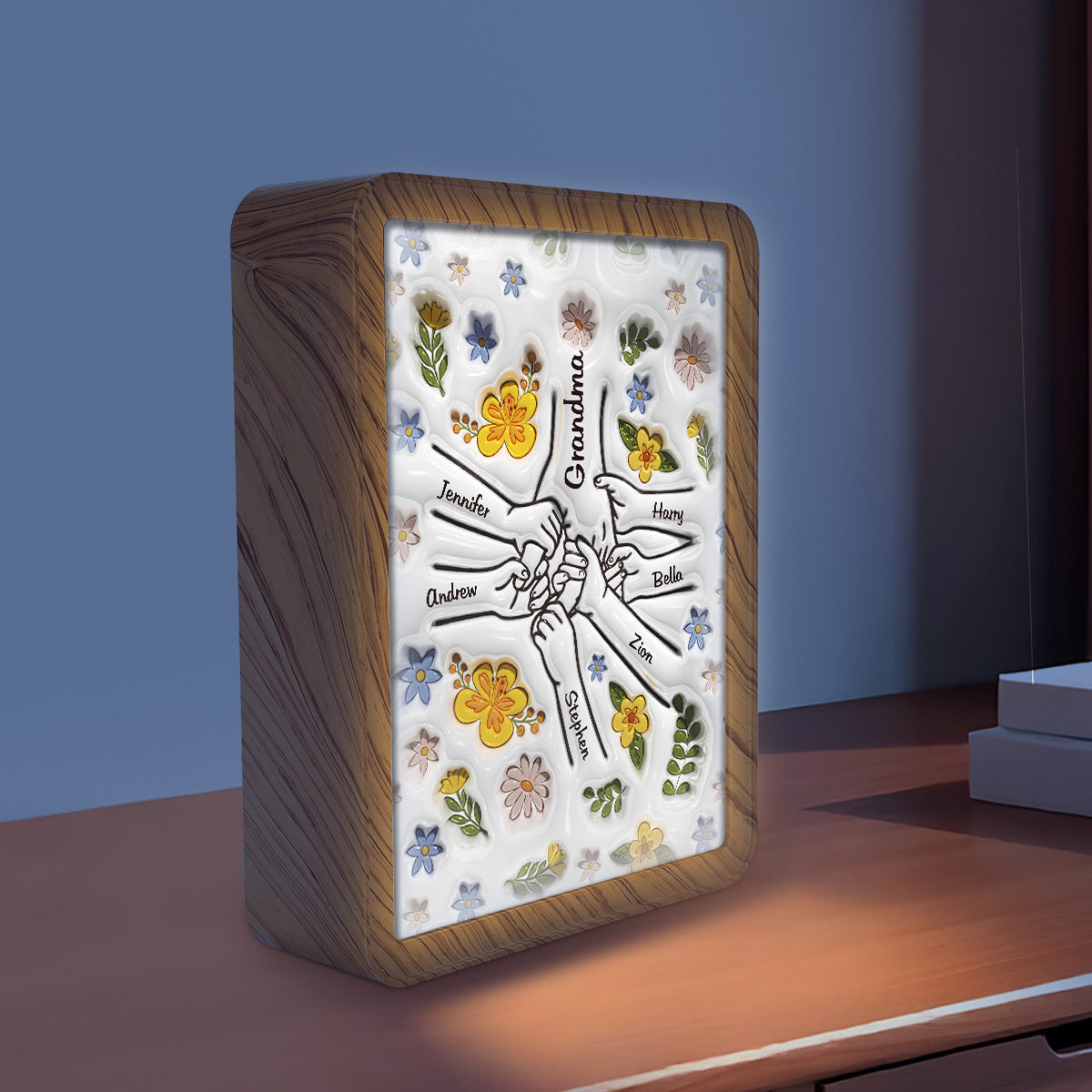 Hold Our Hand - Personalized Custom Magic Mirror