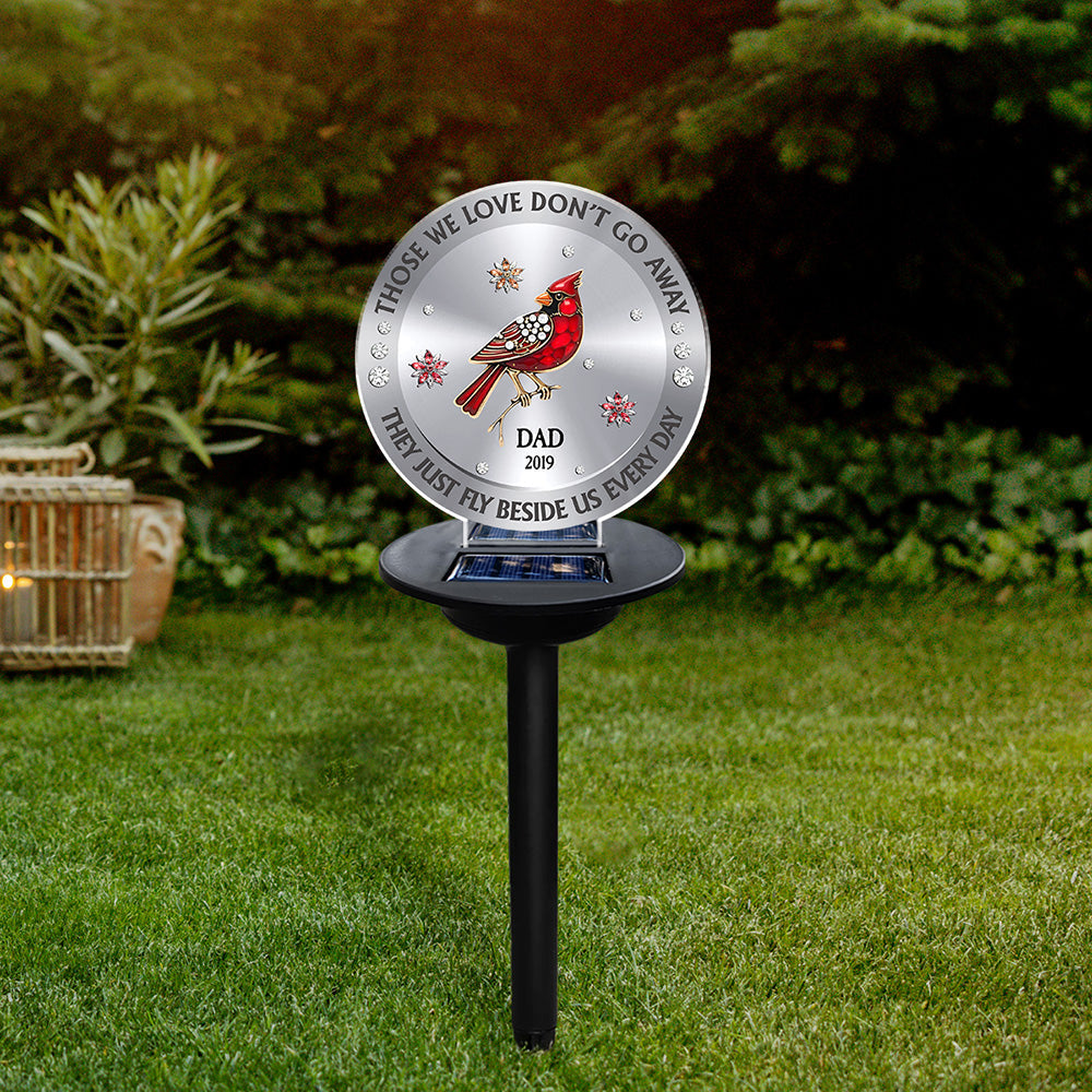 Those We Love Beside Us Every Day - Personalized Custom Solar Light