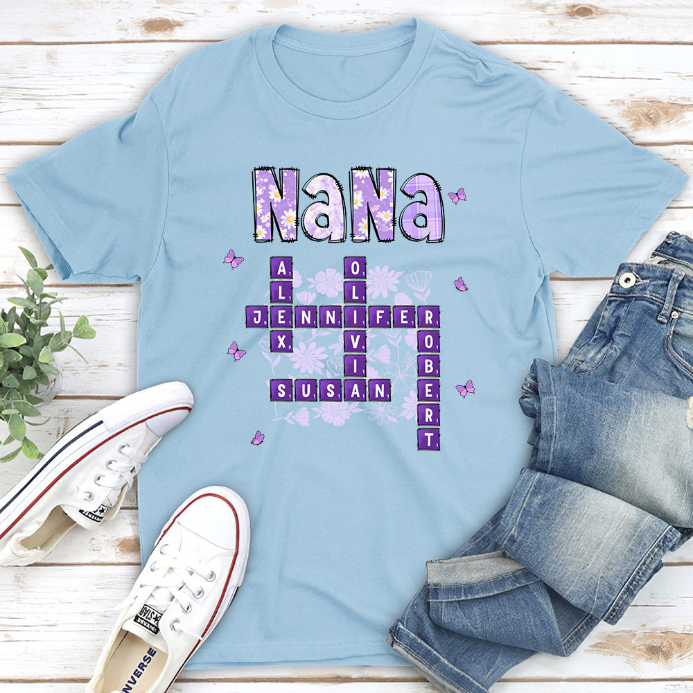 Love Being Gigi Crossword - Personalized Custom Shirt
