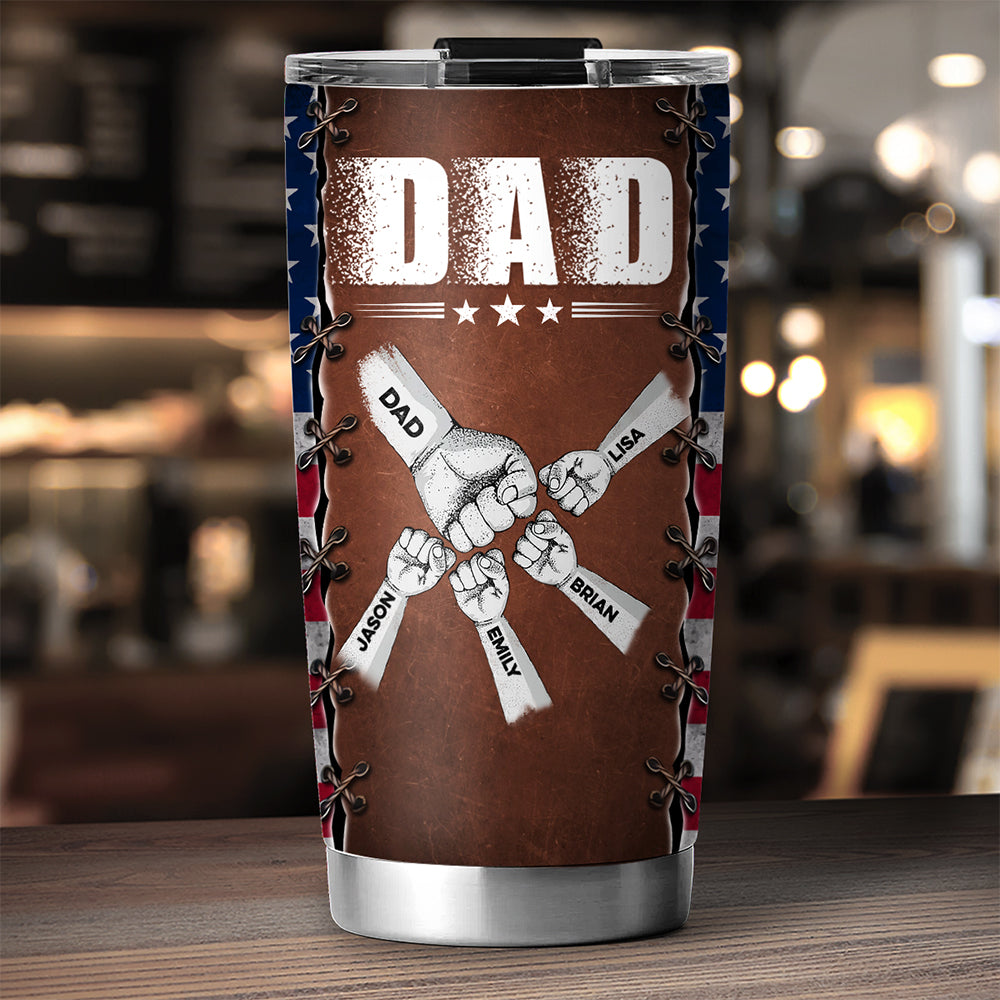 Daddy Power - Personalized Custom Tumbler