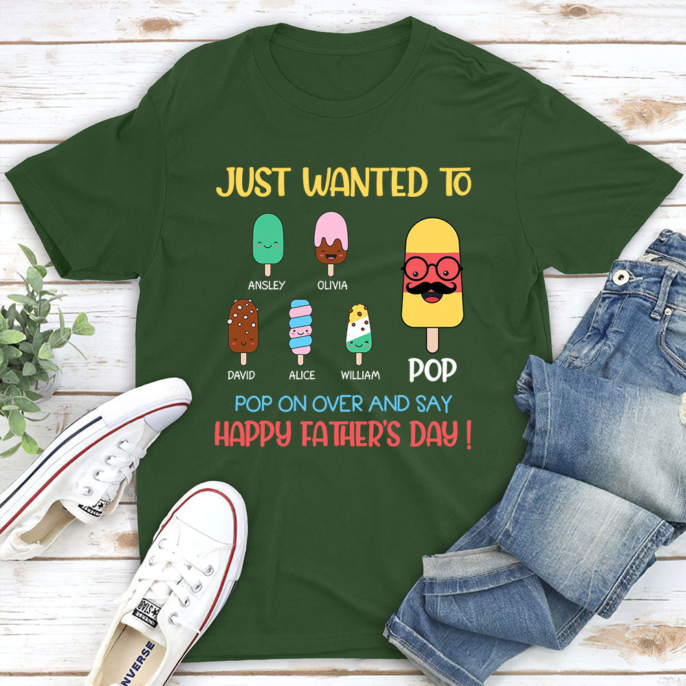You Are The Coolest Pop - Personalized Custom Shirt