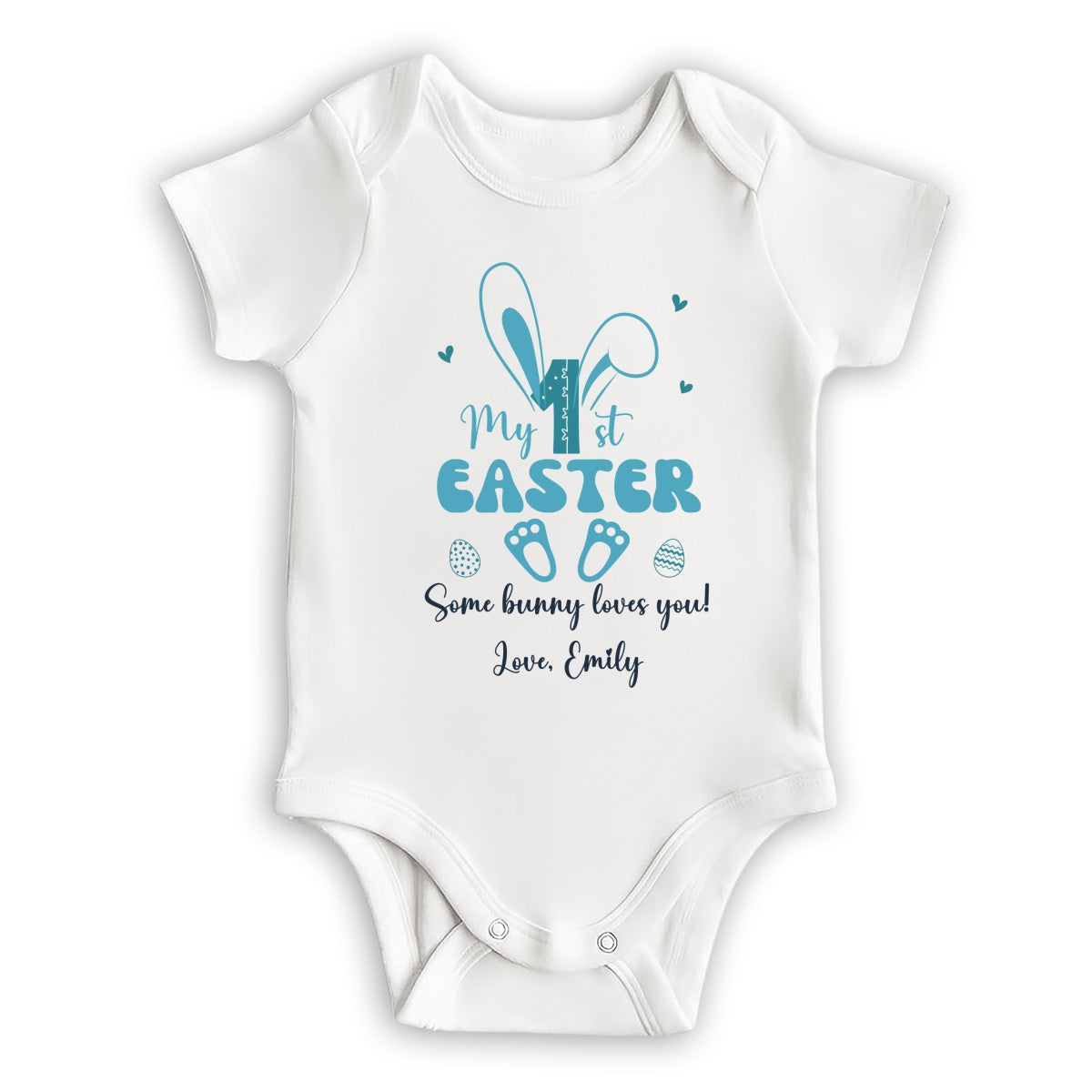 Bunny Wonderland - Personalized Custom Baby Onesie