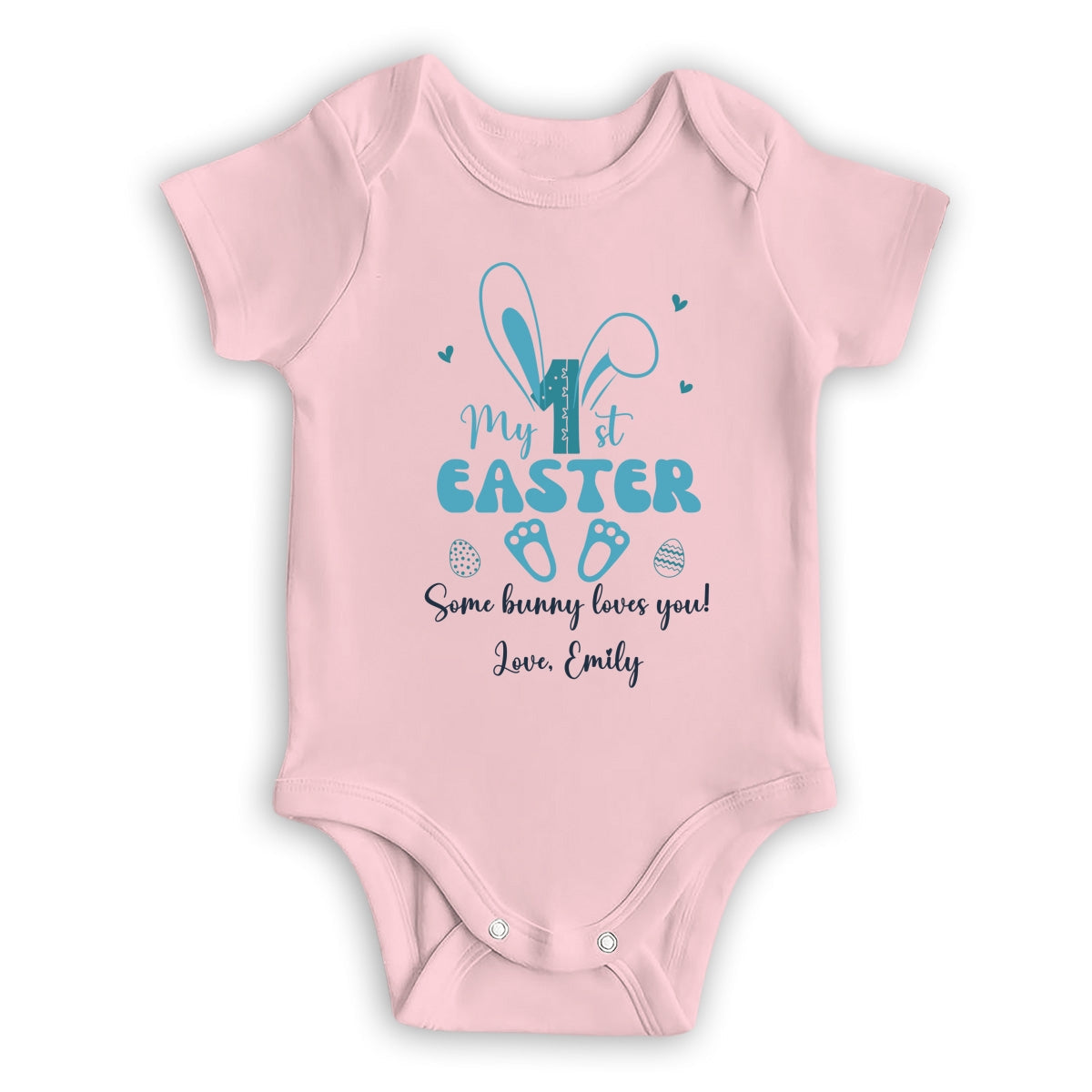 Bunny Wonderland - Personalized Custom Baby Onesie