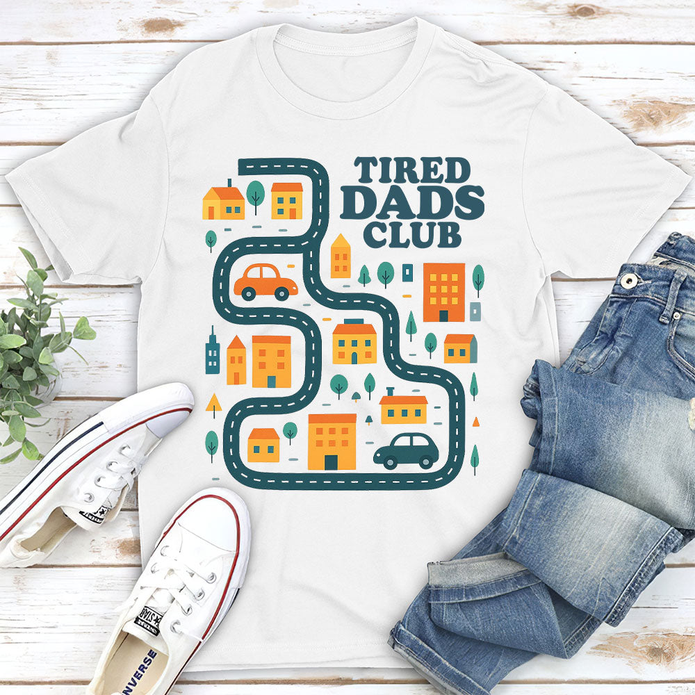 Tired Dads Husbands Club - Personalized Custom Shirt