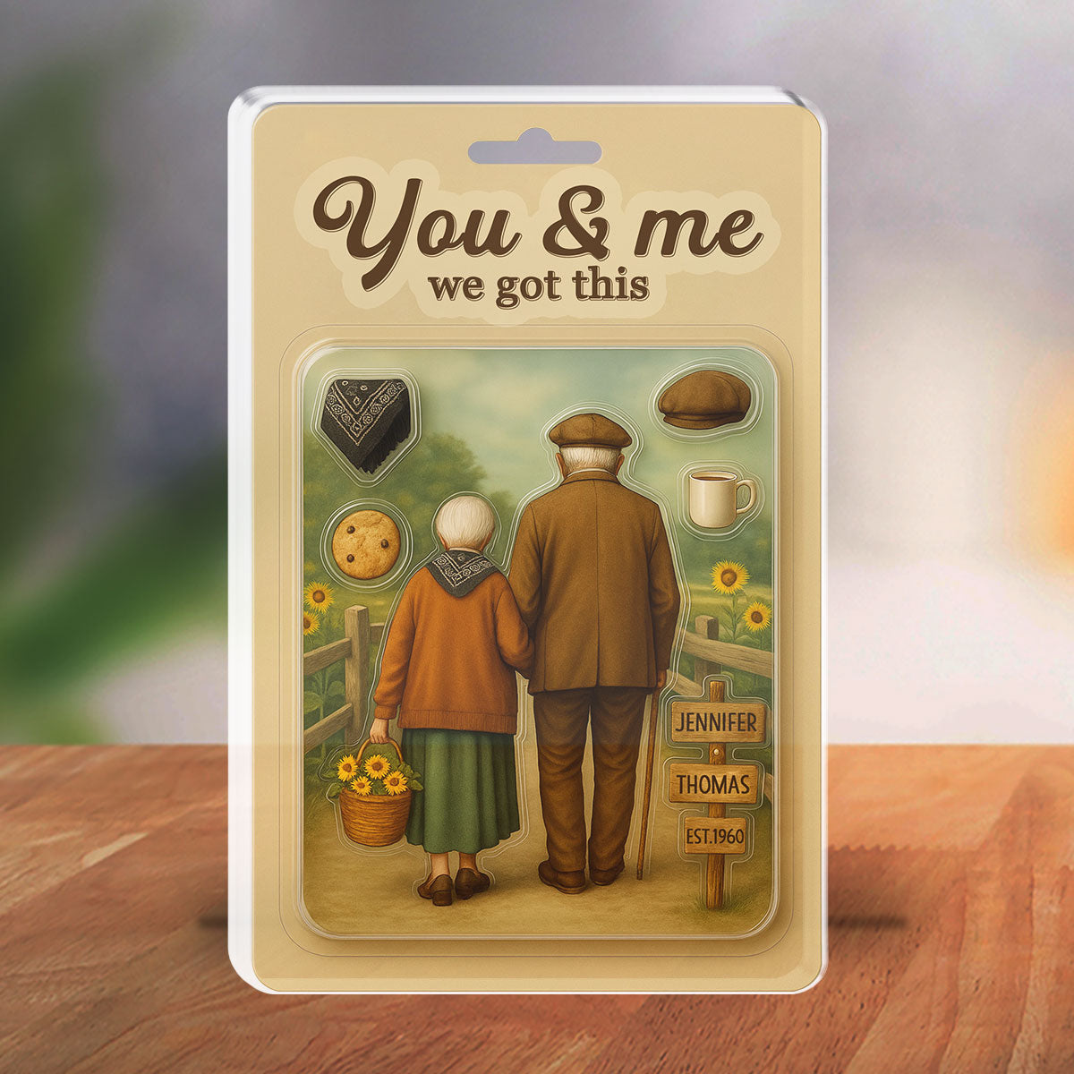 You And Me We Got This - Personalized Custom Acrylic Plaque