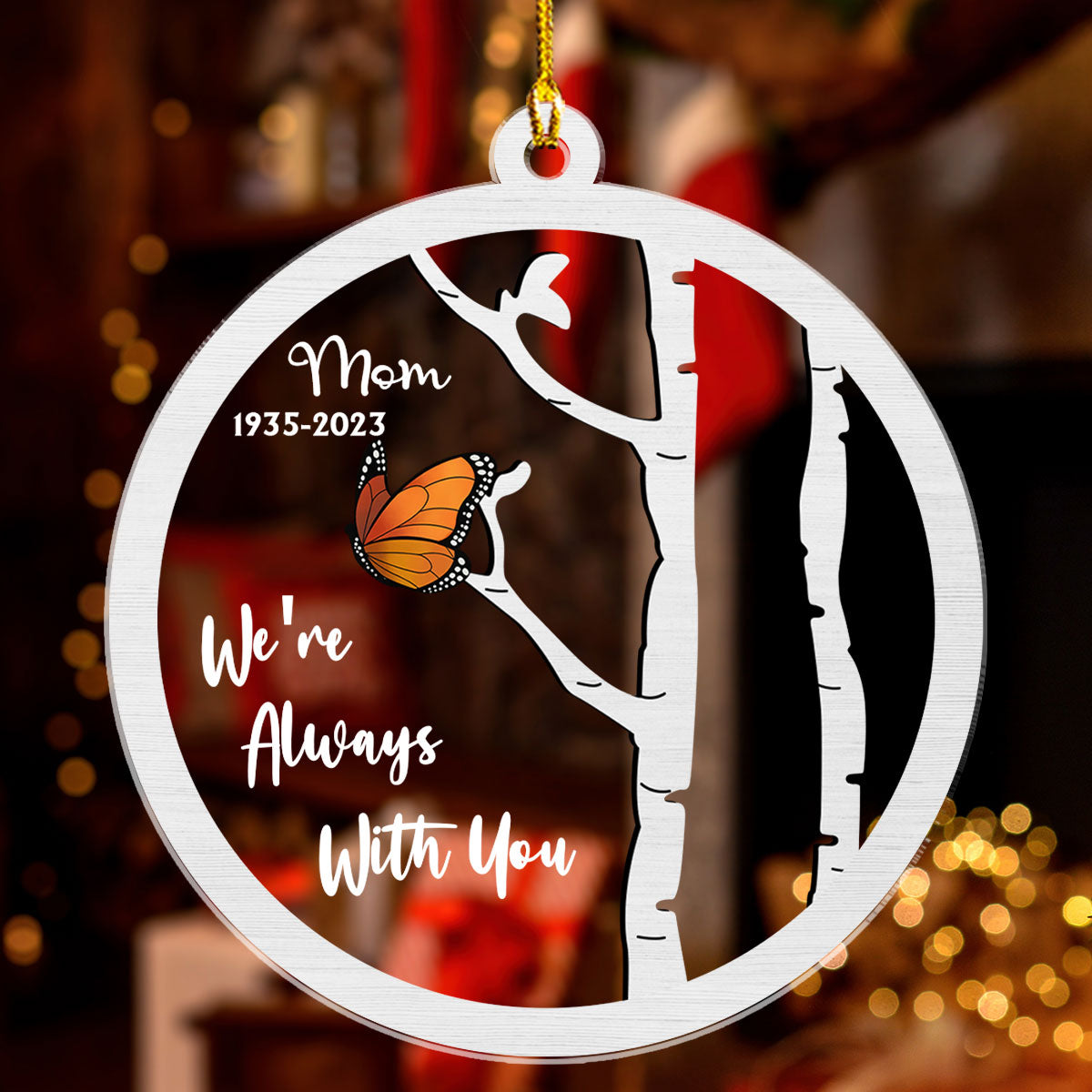 My Heart Were Not Ready - Personalized Custom Acrylic Ornament
