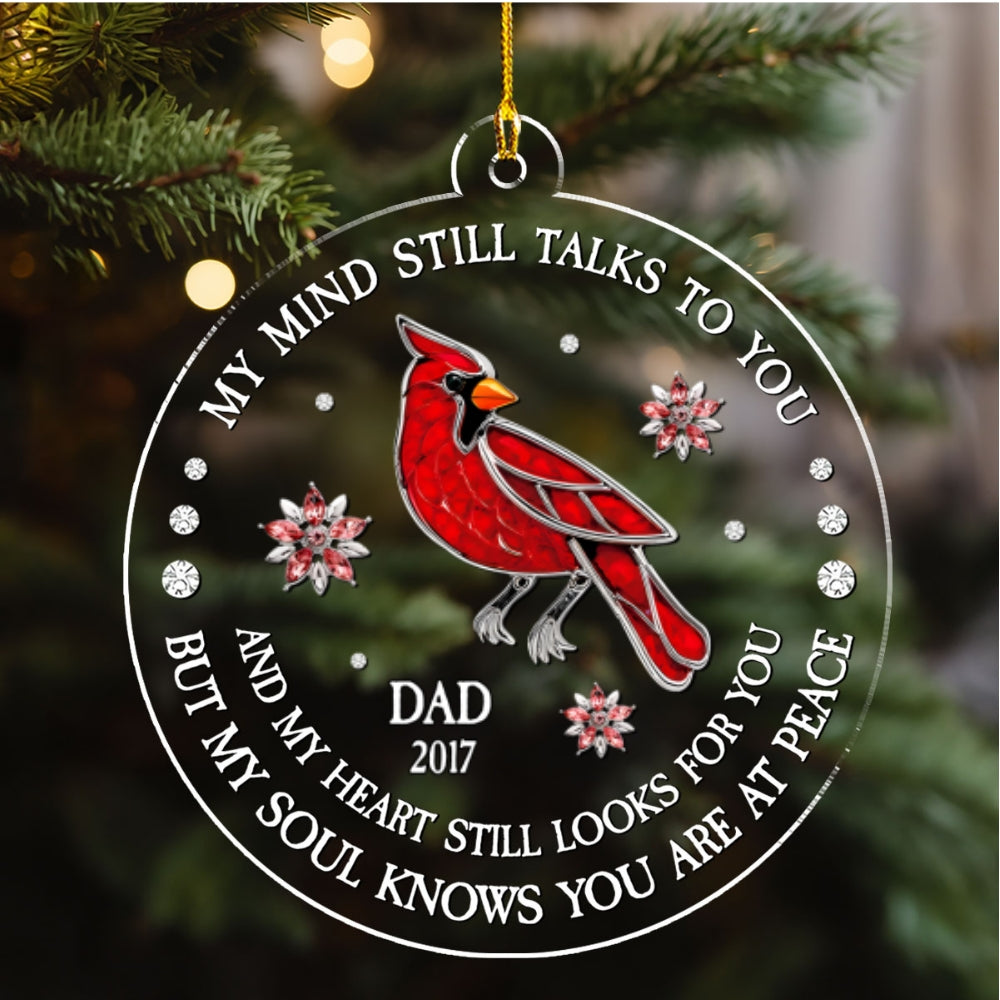 My Heart Still Looks For You - Personalized Custom Acrylic Ornament