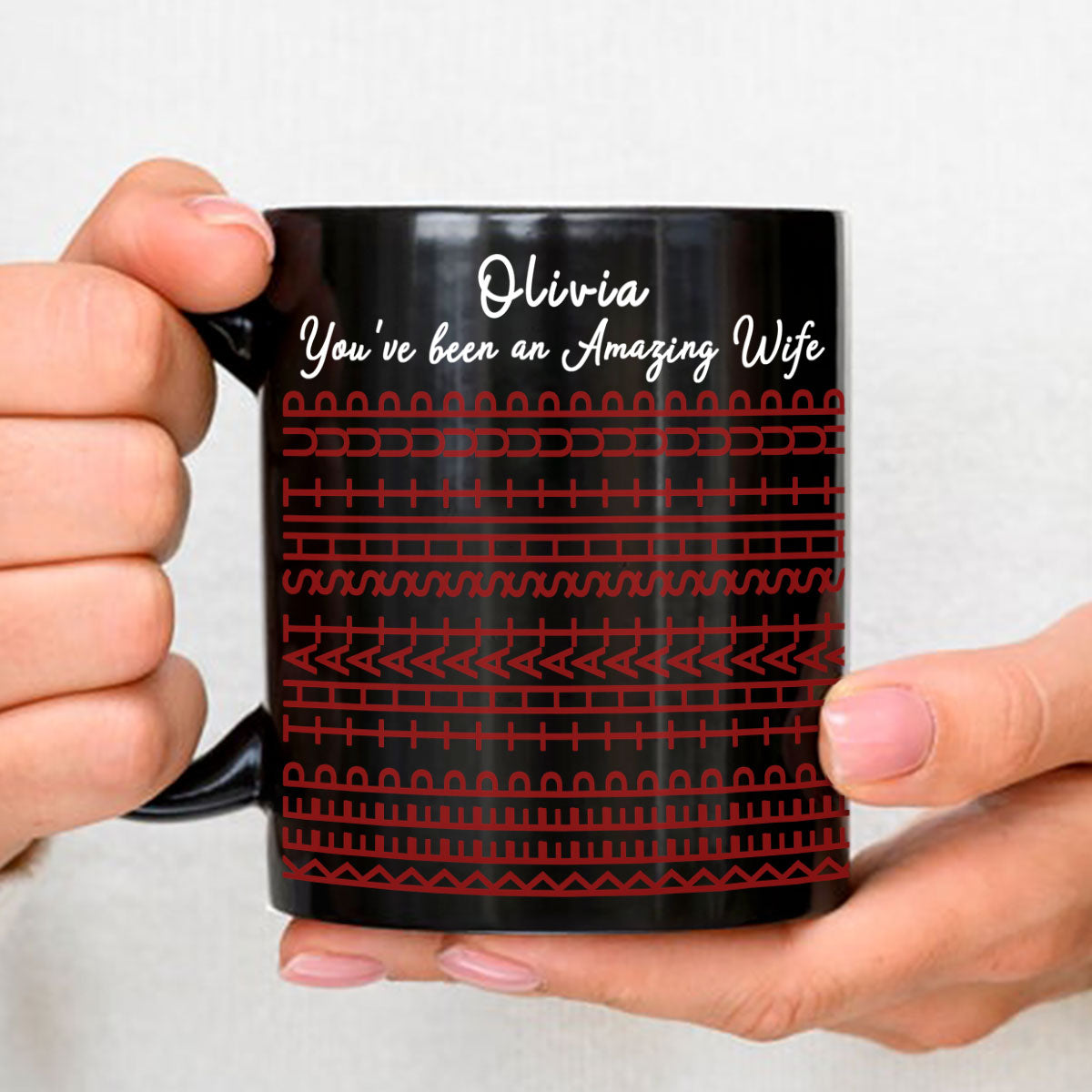 Yes You Are An Awesome Wife - Personalized Custom Coffee Mug