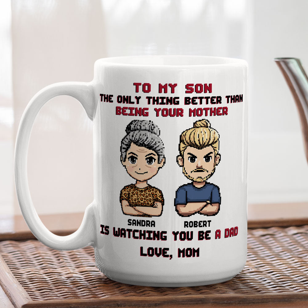 To My Son - Personalized Custom Coffee Mug