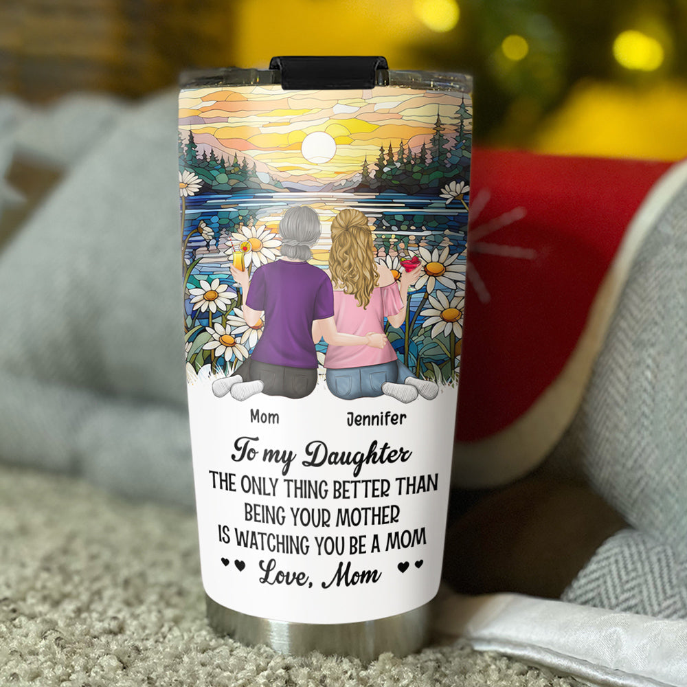 To My Daughter Version 2 - Personalized Custom Tumbler