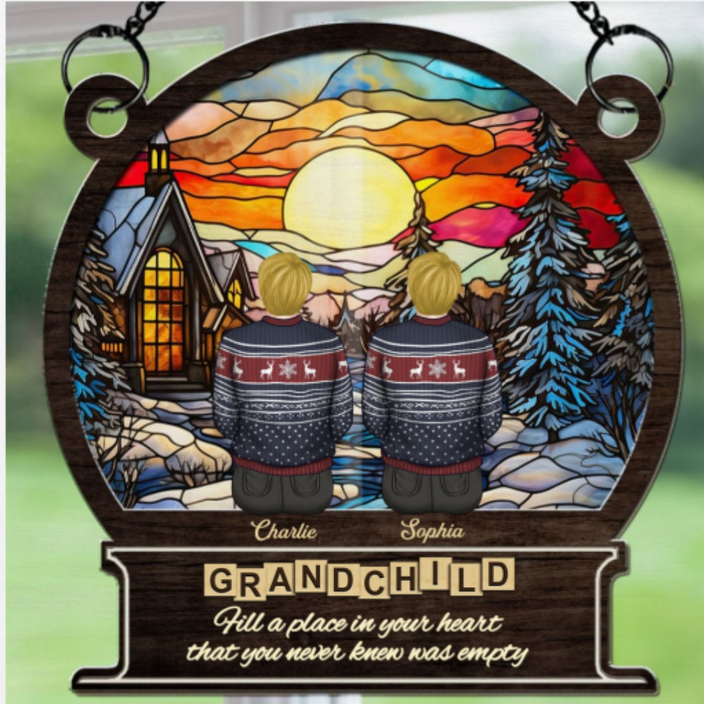 The Greatest Blessing - Personalized Custom Suncatcher