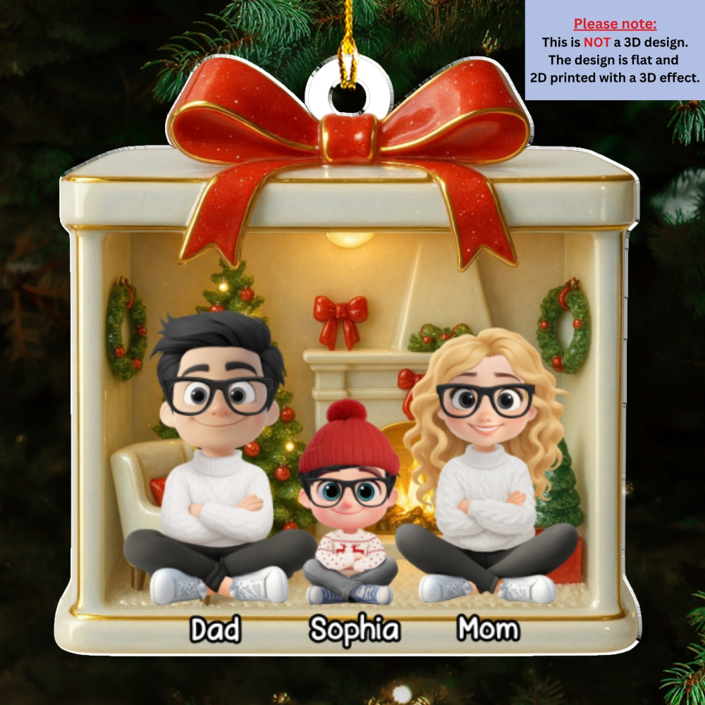 Our Story 2025 - Personalized Custom Acrylic Ornament